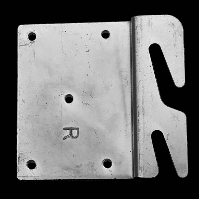 Bed Rail Hook Repair with “OFFSET BRACKETS”