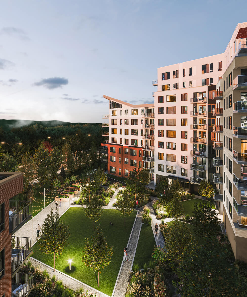 Square Bellevue New condominiums for sale in SainteAnnedeBellevue