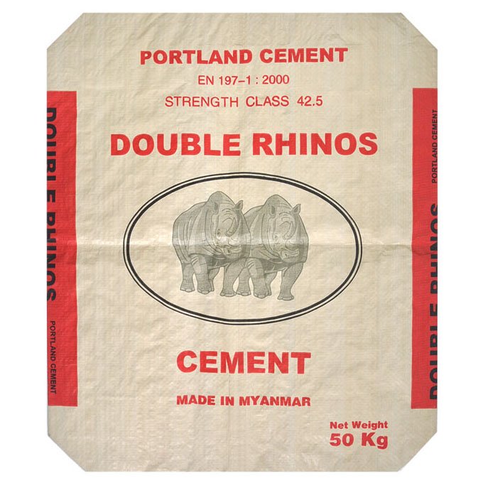 25kg WPP Block Bottom Cement Bags CHUNJIAO PACKAGING