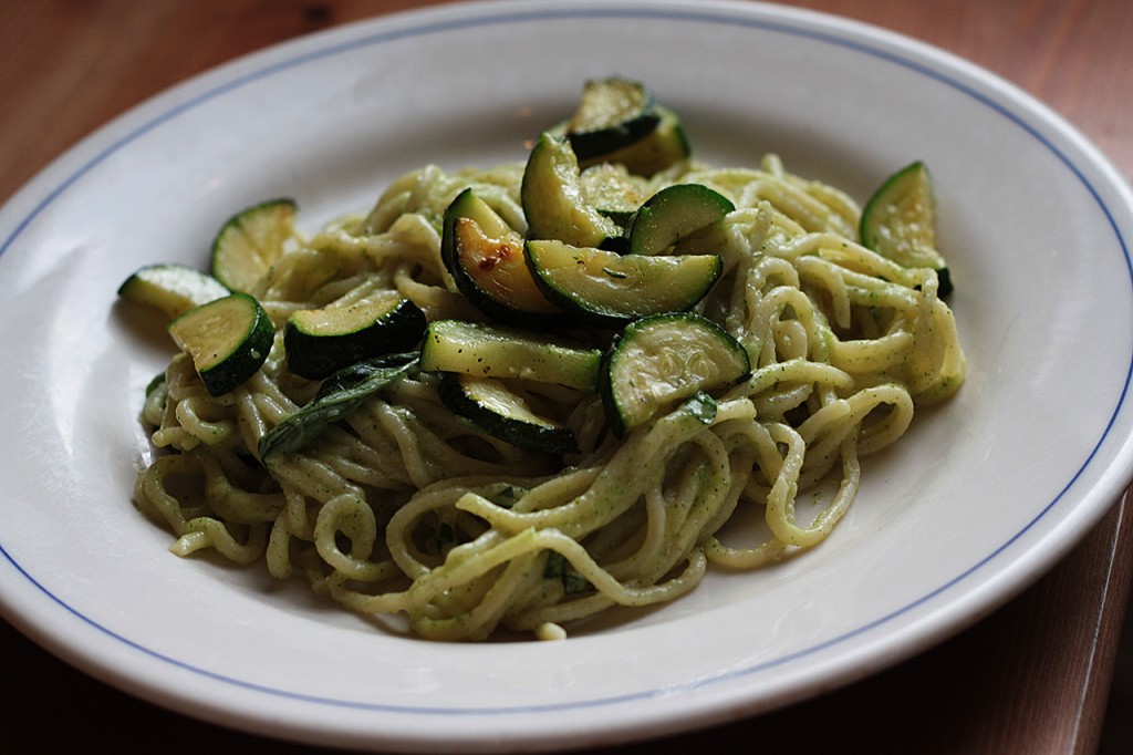 Spaghetti with Zucchini