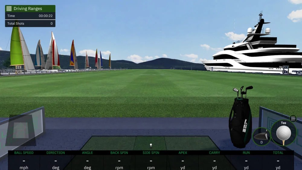 Square Golf Launch Monitor Accurate Club & Ball Data