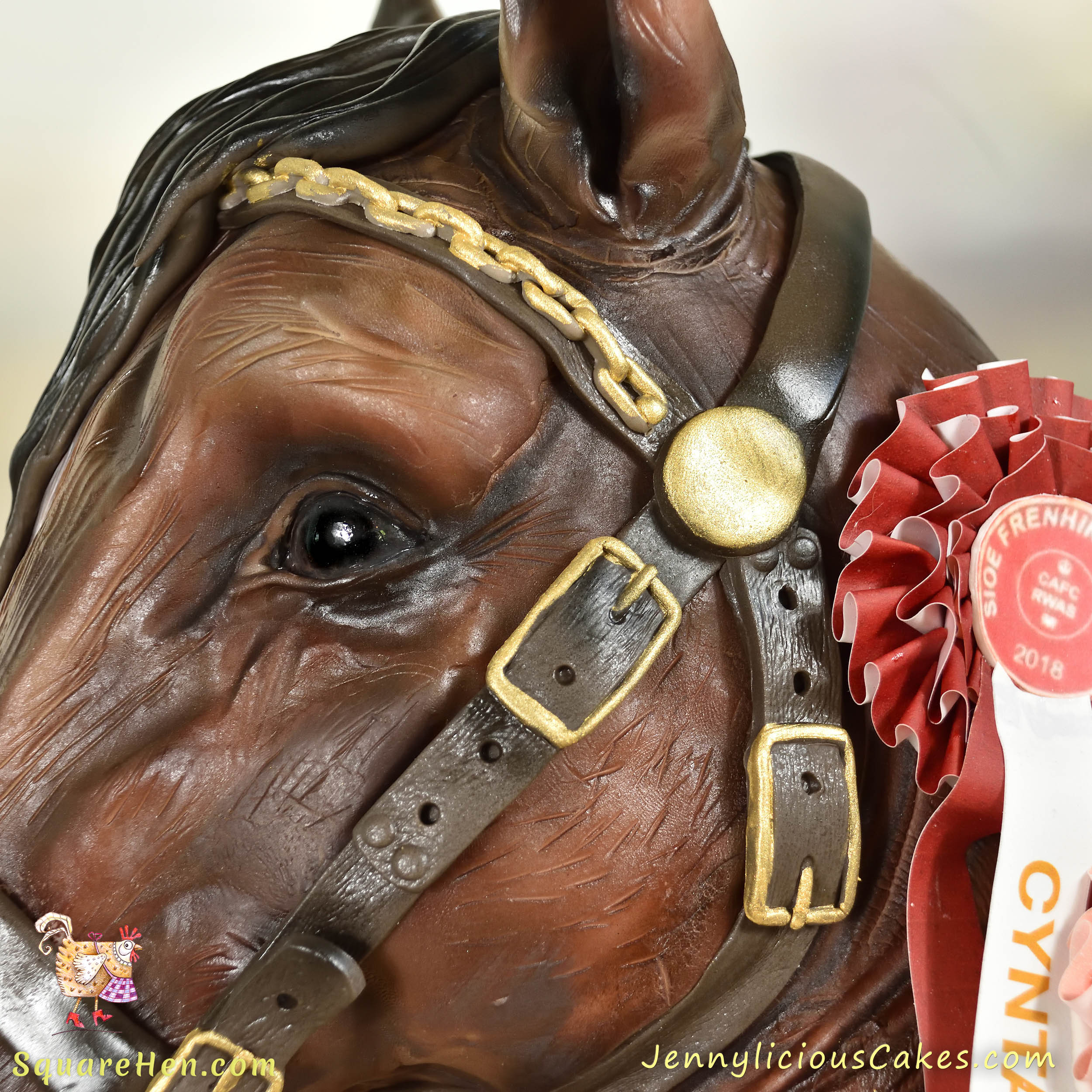 Stallion Cake SquareHen