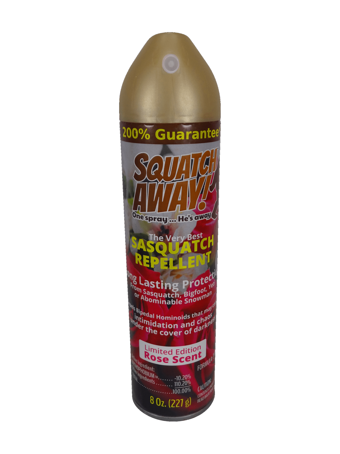 Squatch Away!® Limited Edition Rose Scent Sasquatch Repellent Squatch