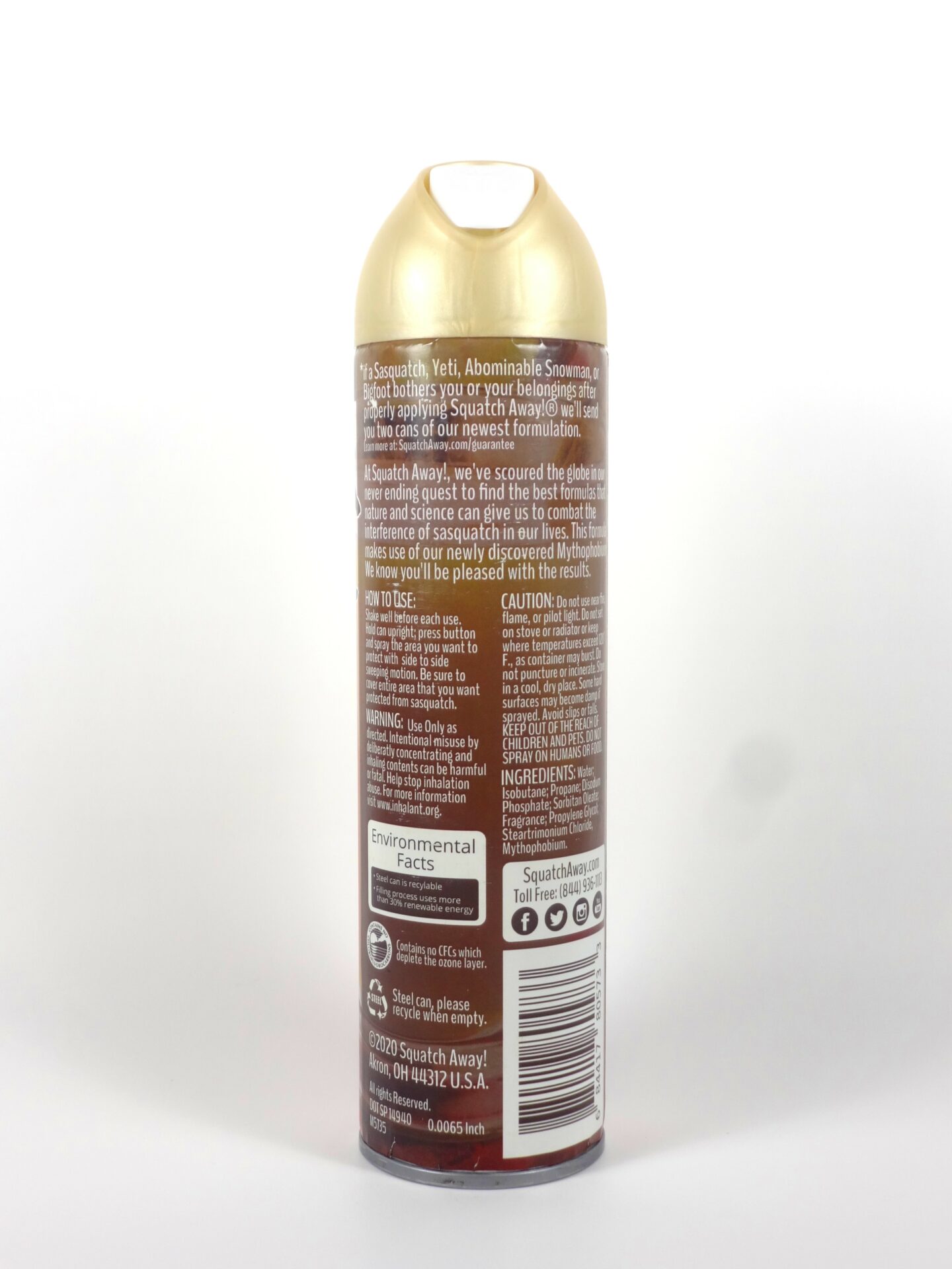 Squatch Away!® Limited Edition Spiced Cider Scent Sasquatch Repellent