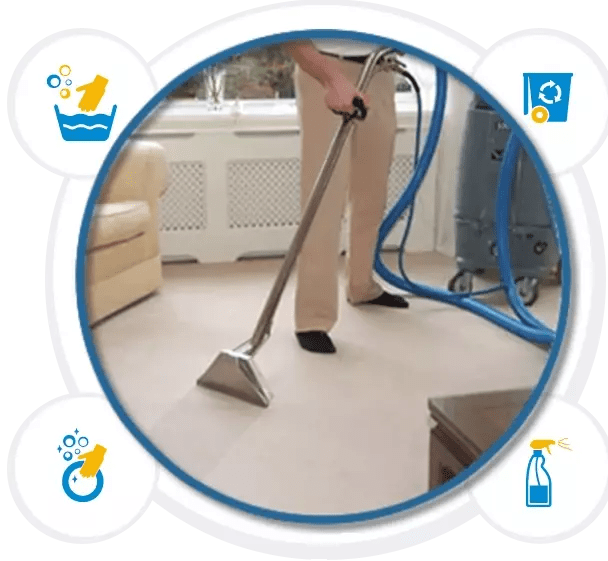 Squeaky Klin Professional Home Cleaning / Professional Carpet Shampoo