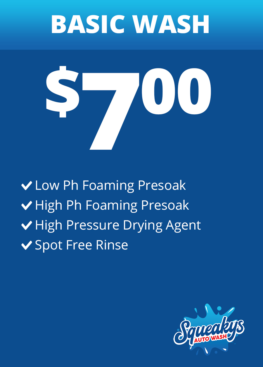 Squeaky's Auto Wash SelfServe and Automatic Carwash Topeka, KS