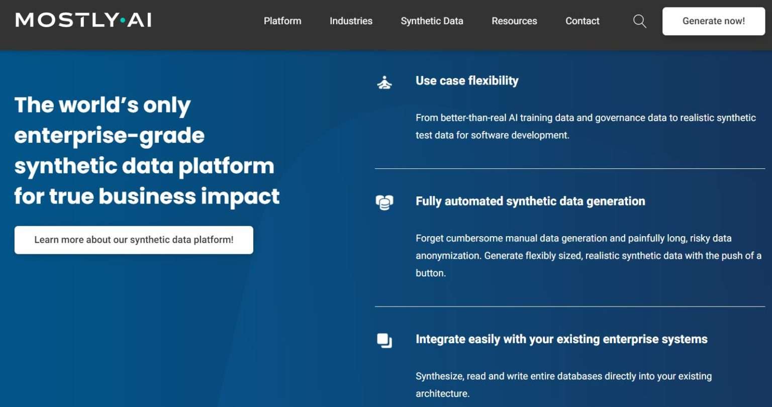 15 Best Synthetic Data Generation Tools (2022) Squeeze Growth
