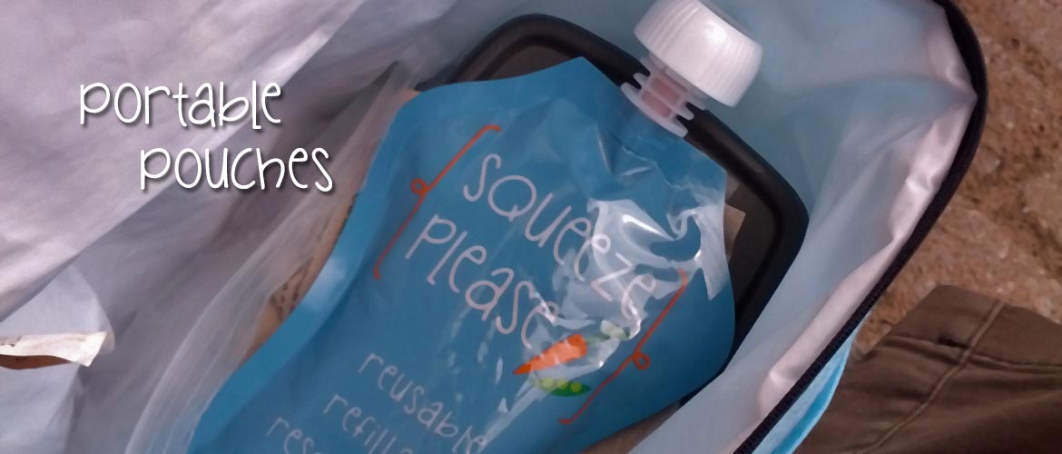 Squeeze Please Reusable food pouches for kids