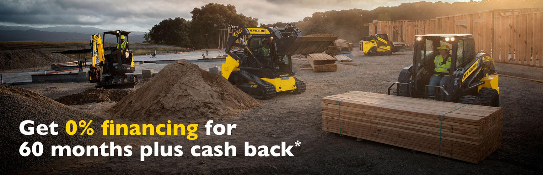 New Holland Tractors Construction Royse City, TX Four Brothers