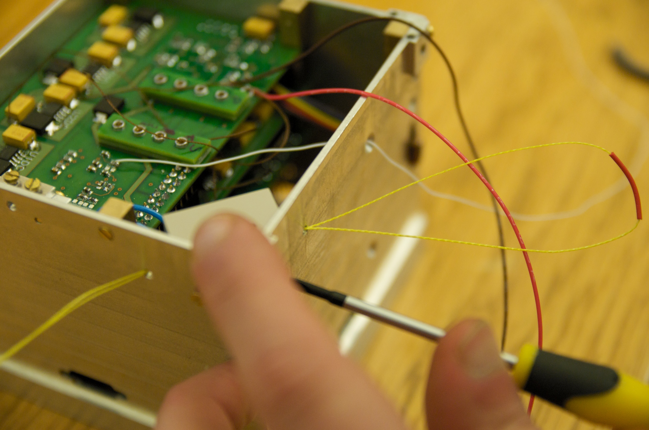 Ejection tests night Spinning QUad Ionospheric Deployer