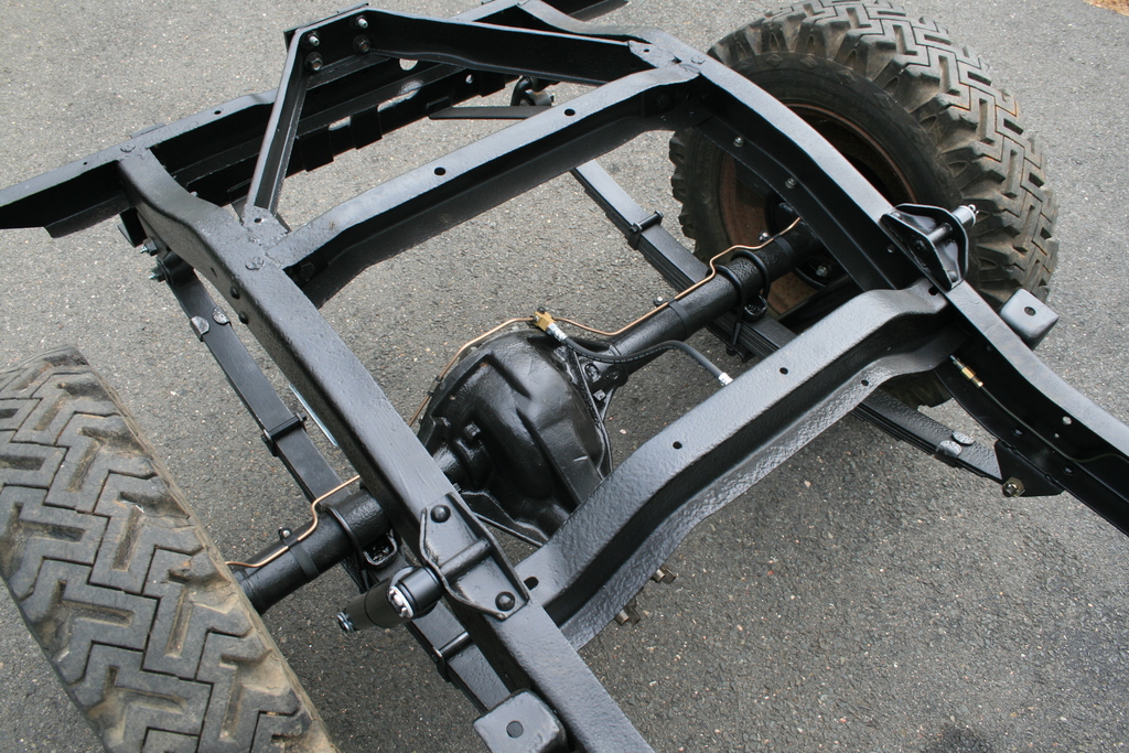 Willys Jeep CJ3A Chassis and Drivetrain Rebuild
