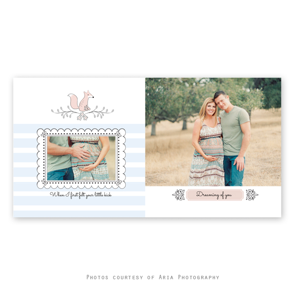 Maternity Pregnancy Journal Album Book (12×12)