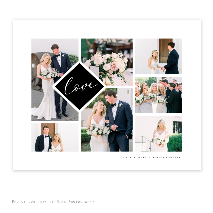 Diamond Wedding Collage