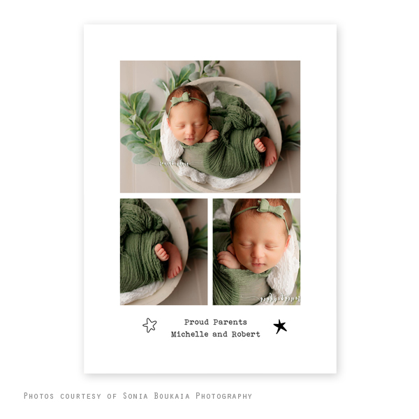 Hello Cloud Birth Announcement