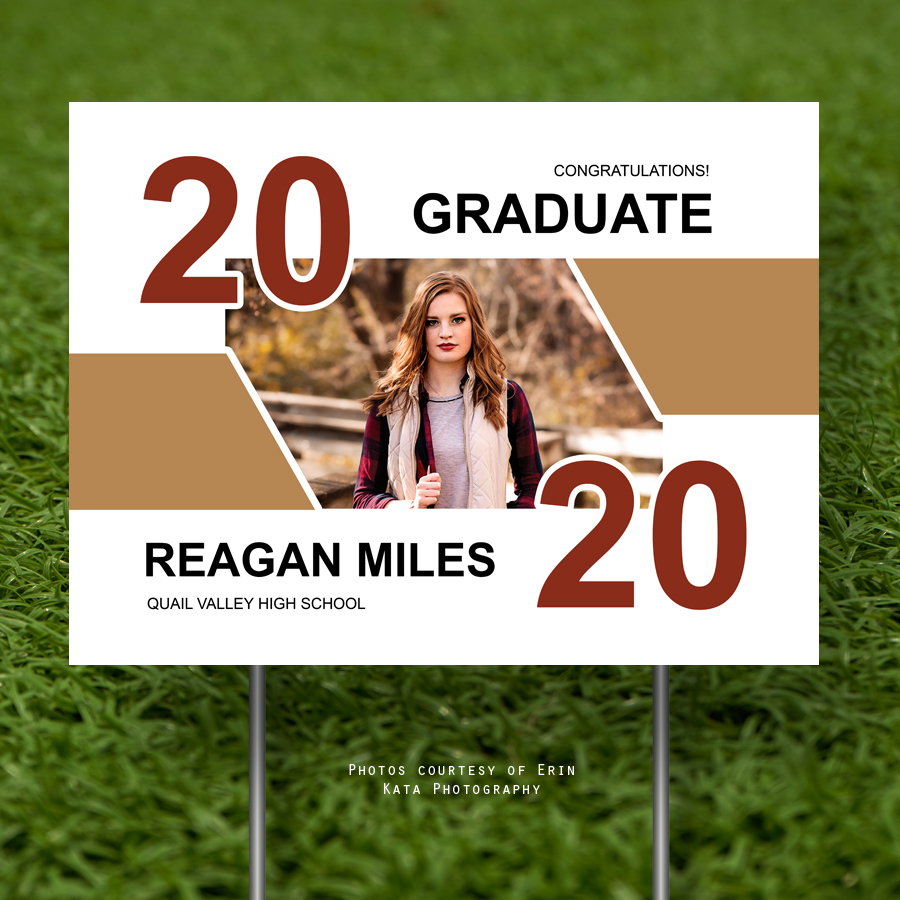 Senior Yard Sign Templates