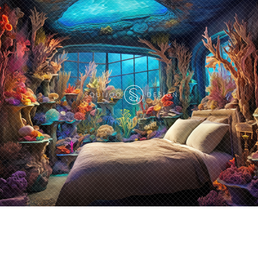 Underwater Bedroom Wallpaper