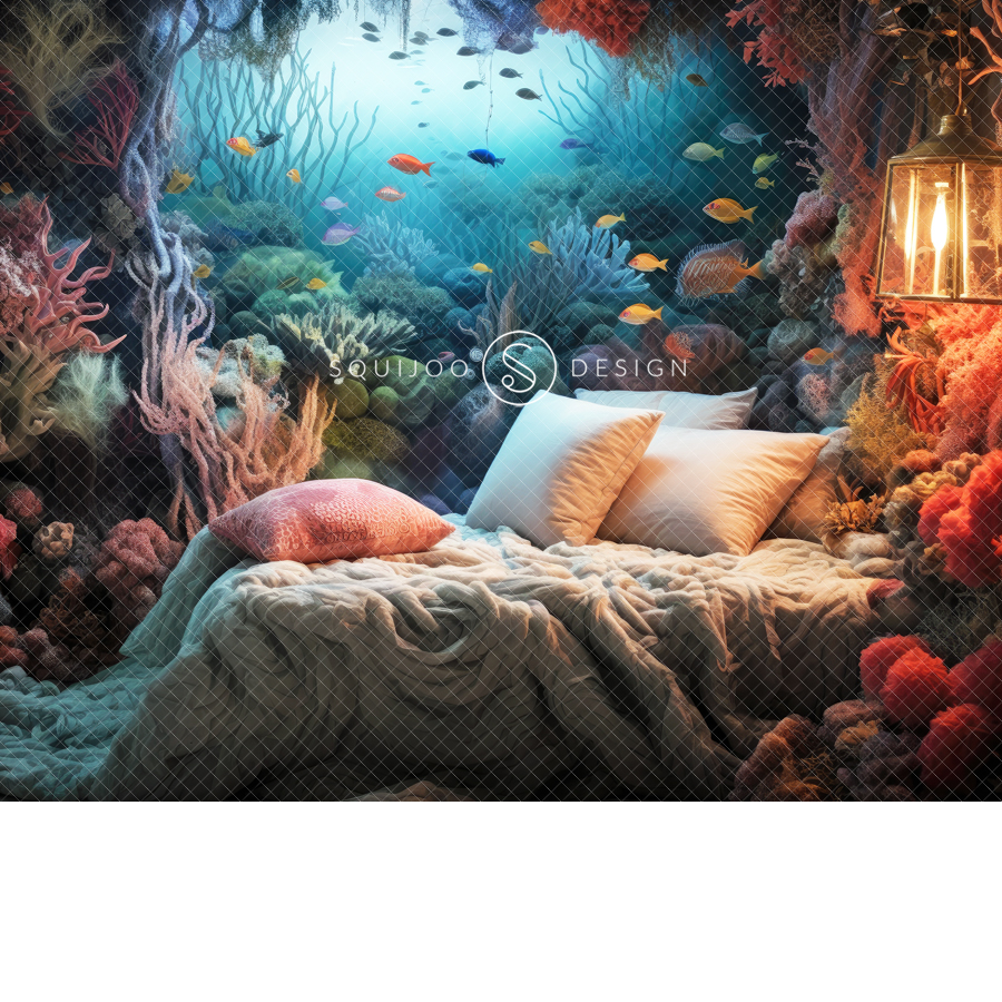 Underwater Bedroom Wallpaper