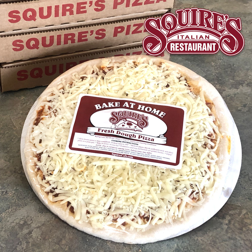 Bake at Home Pizza Packs (4) Squires Cafe