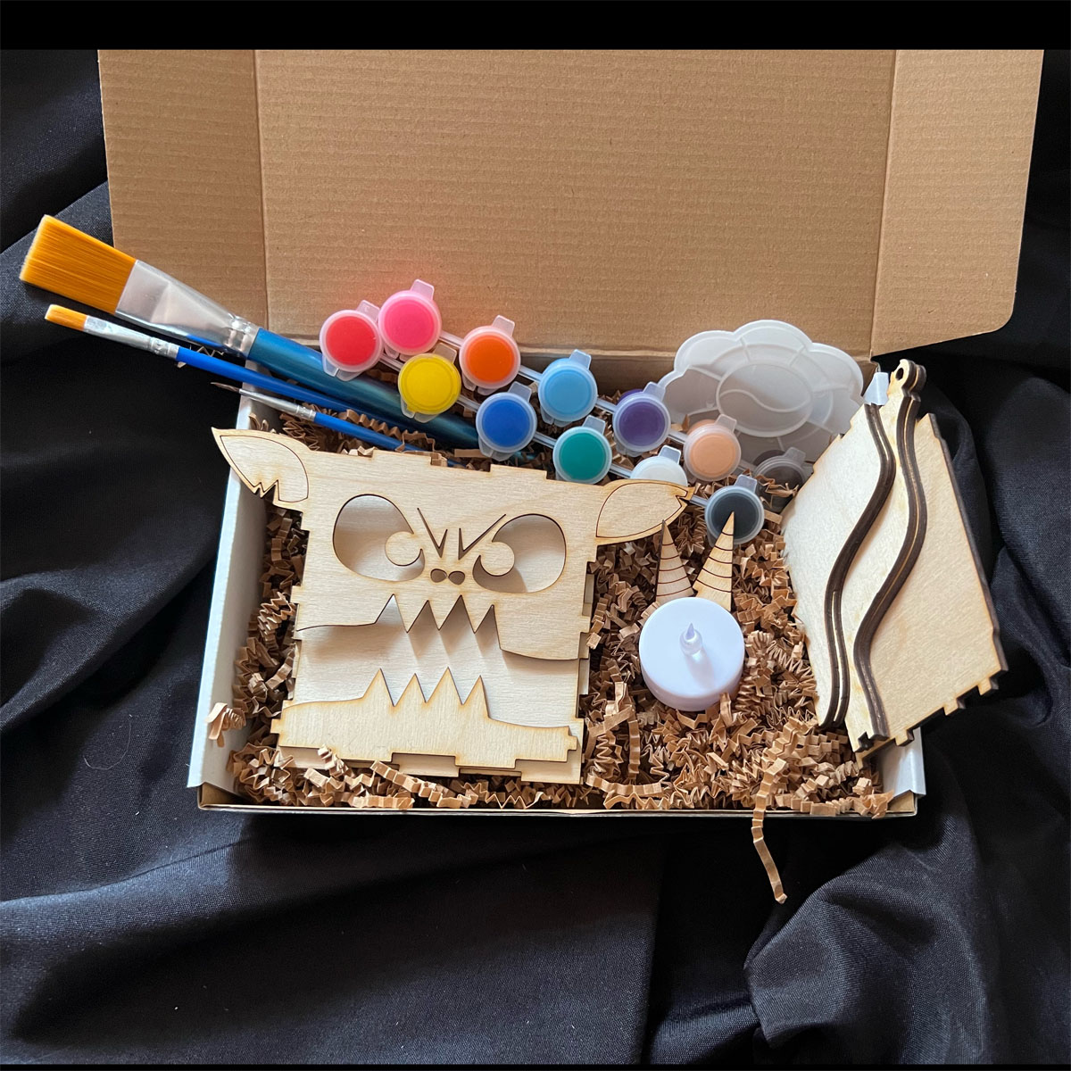 DIY Kit Monster Box Squirrel Tacos