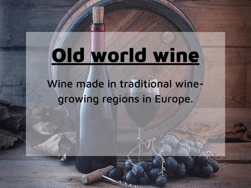 Wine terms Glossary Sraml