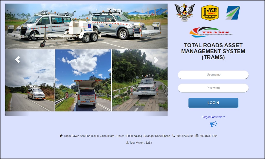 Total Road Asset Management System SRAMS.MY