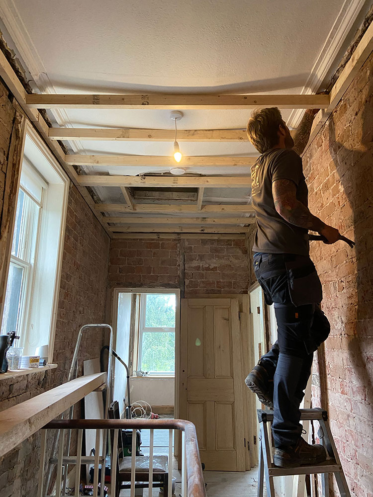 Victorian house renovation in Preston S R Bell Carpentry & Building