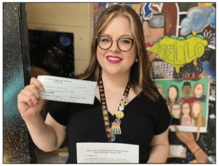 Highland Middle School Art classroom recently selected to receive