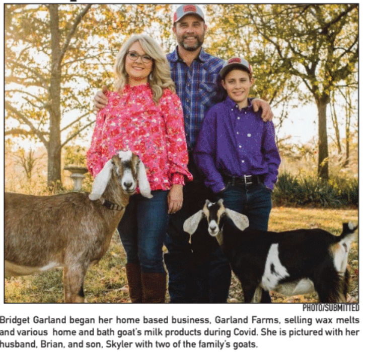 GARLAND FARMS … recipes for success Spring River Chronicle