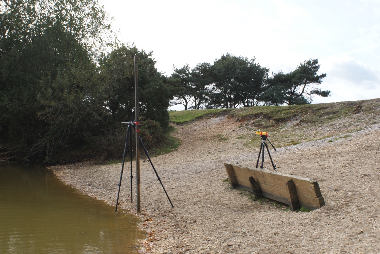 Setley Pond Depth Survey SRCMYC/SRCMBC