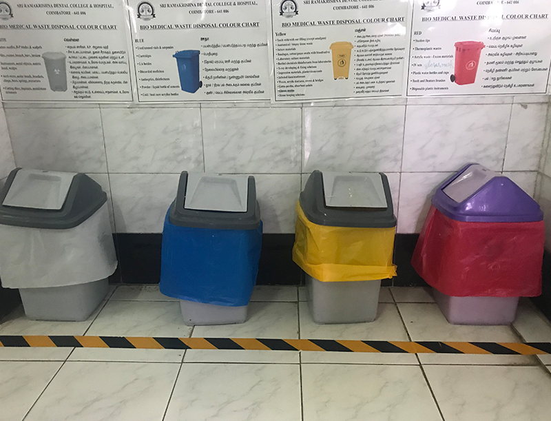 Waste Management Sri Ramakrishna Dental College and Hospital