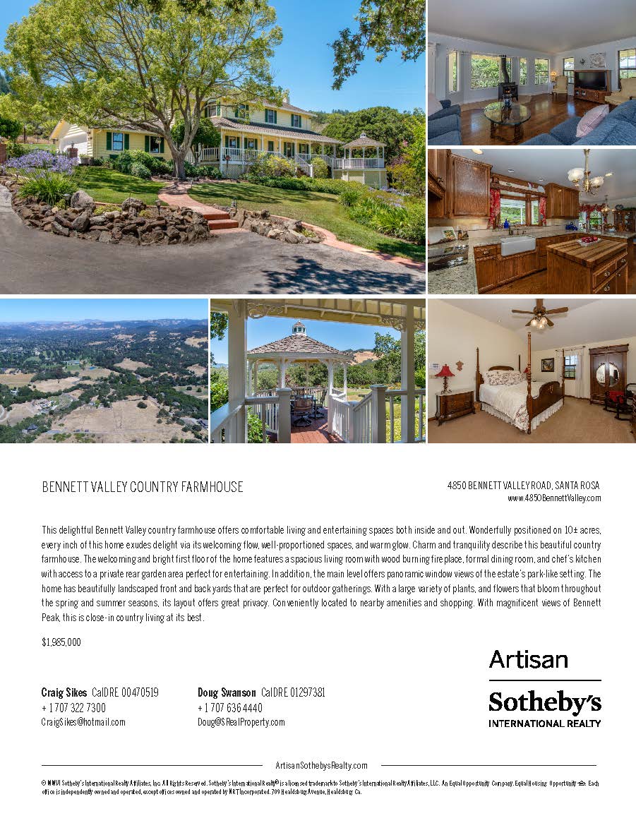 10 Acre Valley Country Farmhouse