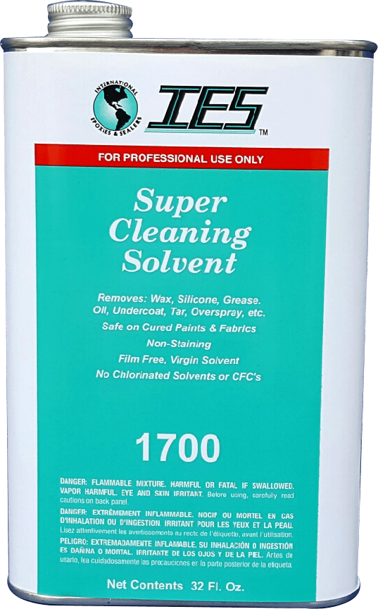 IES 1700 SUPER CLEANING SOLVENT 32 FL OZ (Pkg of 1) S&R Fastener