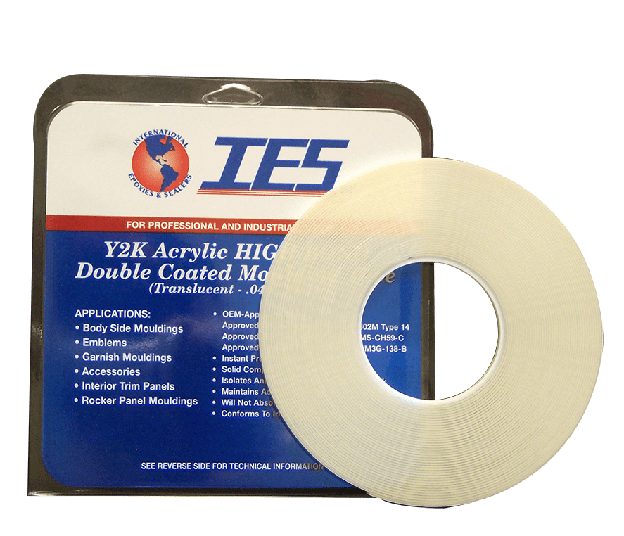 IES 70785 5/8" X 54 FT. HIGHBOND ACRYLIC MOULDING TAPE 3/64" THICK