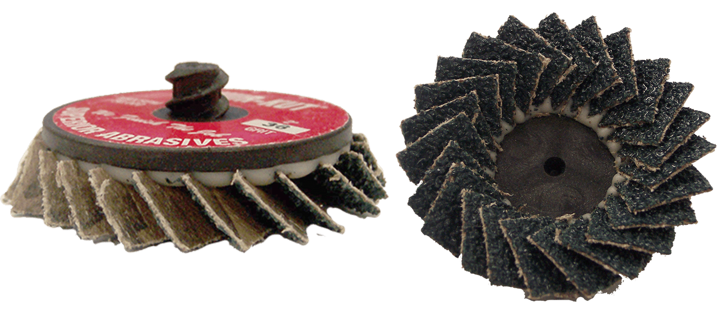 2" DIA. 40 GRIT FLAP DISC ZIRCONIA (Pkg of 10) S&R Fastener