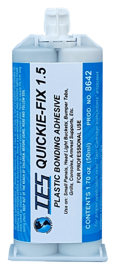 IES 8642 QUICKIE-FIX 1.5 PLASTIC BONDING ADHESIVE 1.7 OZ/50ML (Pkg of 1