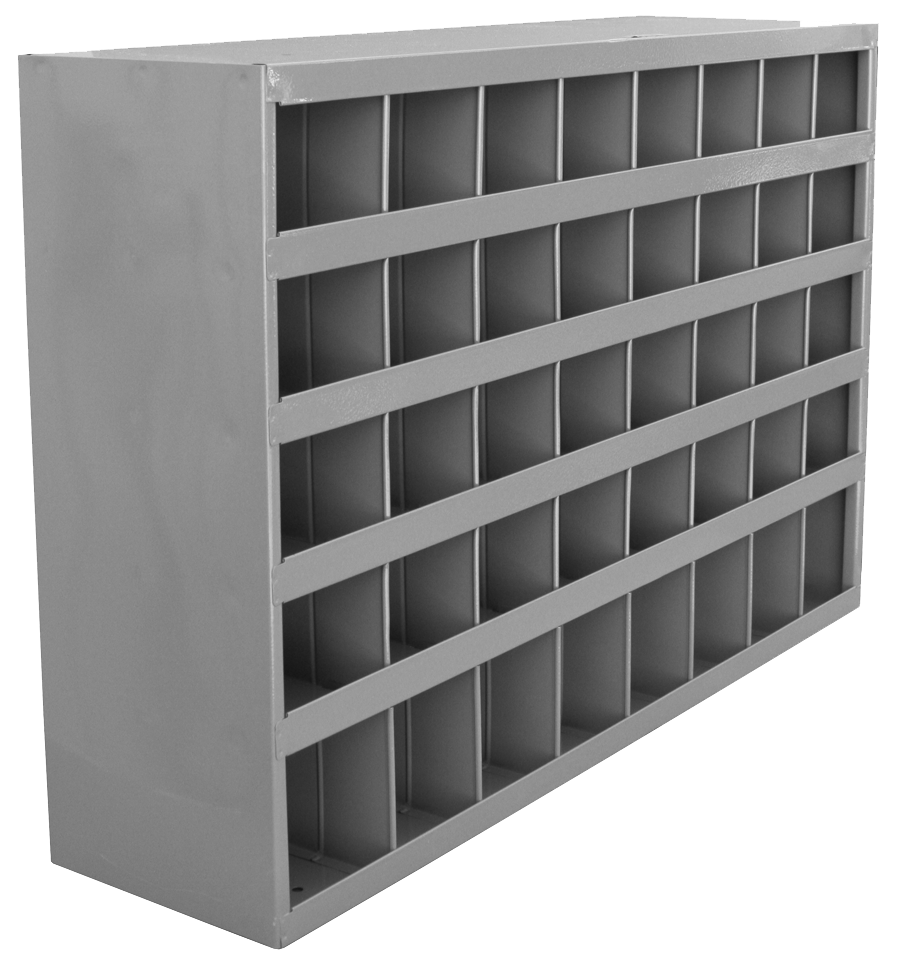 40 COMPARTMENT OPEN SLOTS BIN (Pkg of 1) S&R Fastener