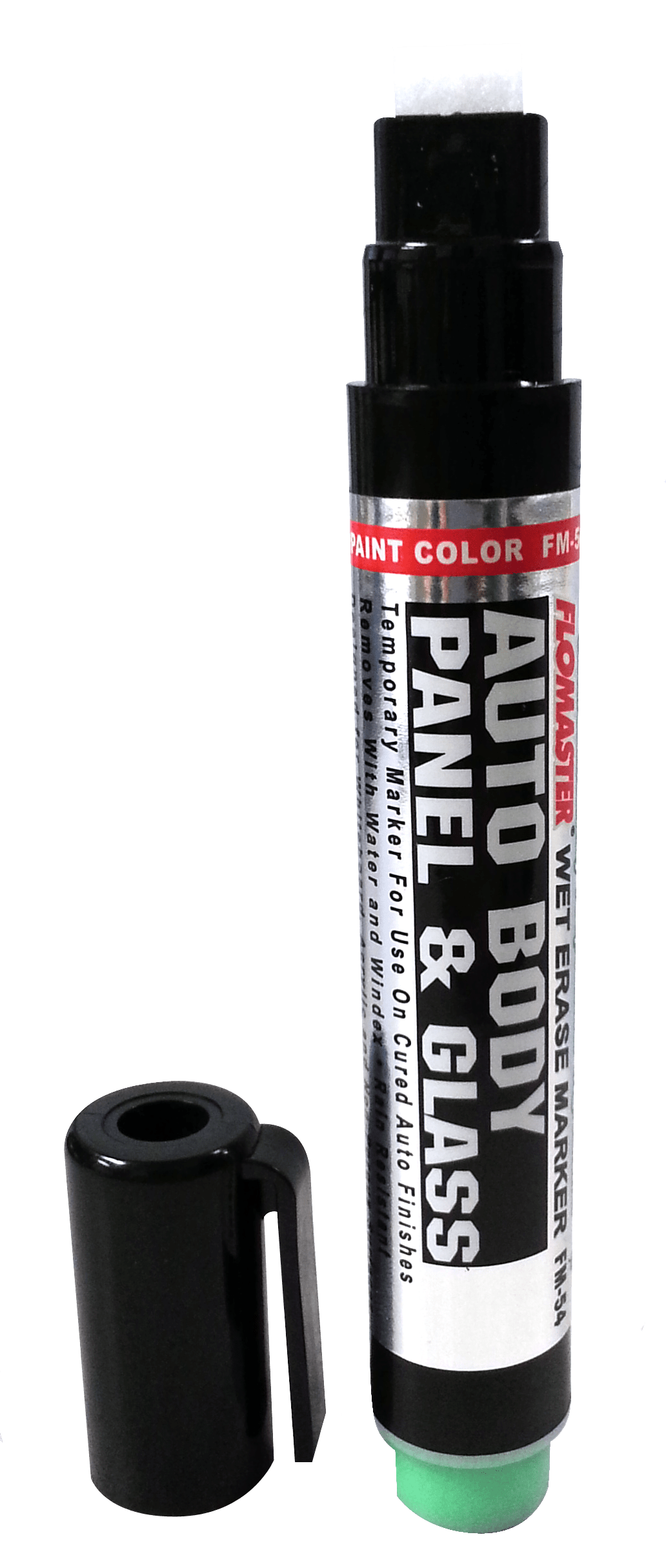 GREEN FLOWMASTER BODY/GLASS MARKER (Pkg of 1) S&R Fastener