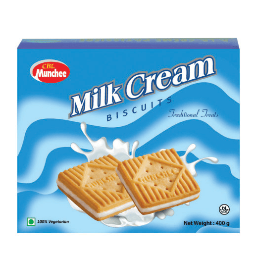 Munchee Milk Cream Biscuits 400g Sri Lankan Roots