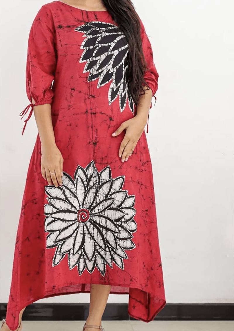 Sri Lankan Batik Frock F003 atelieryuwa.ciao.jp