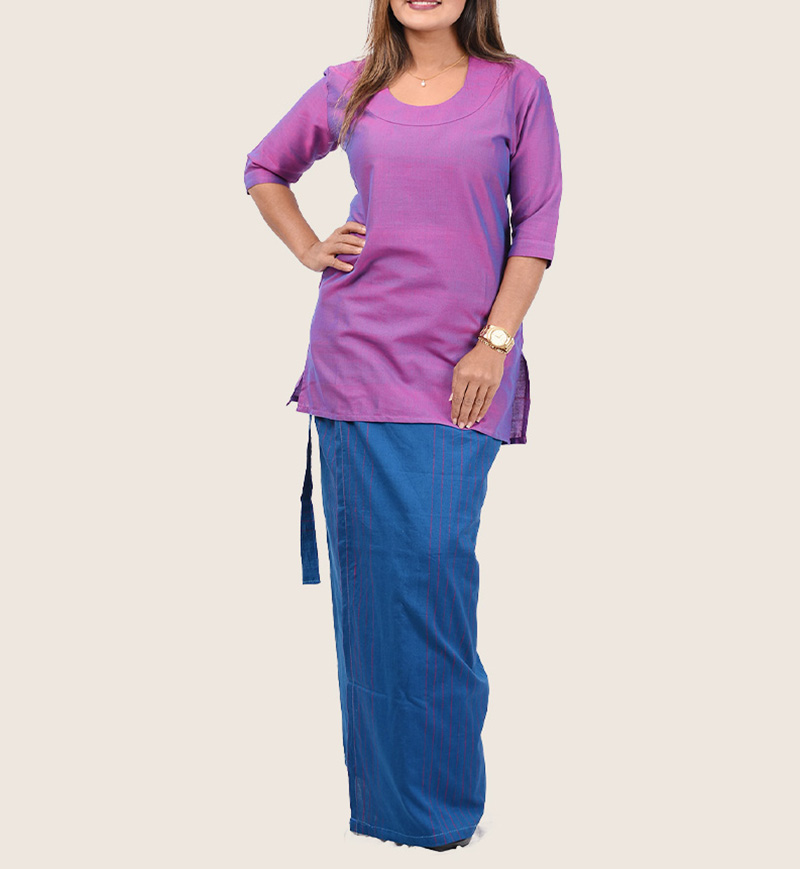 Sri Lankan Handloom Lungi Full Kit LH001 Sri Lankan Roots