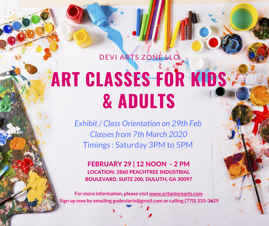Painting Classes, Art Classes in Atlanta
