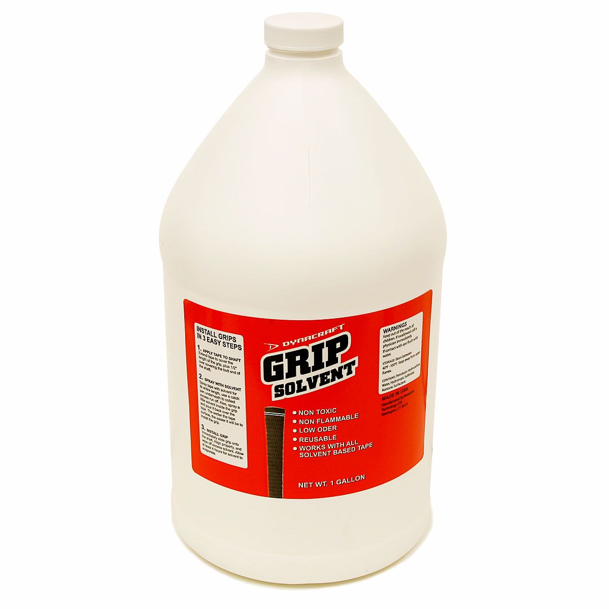 Dynacraft Grip Solvent (1 Gallon U.S./3.5 L) SRK Golf