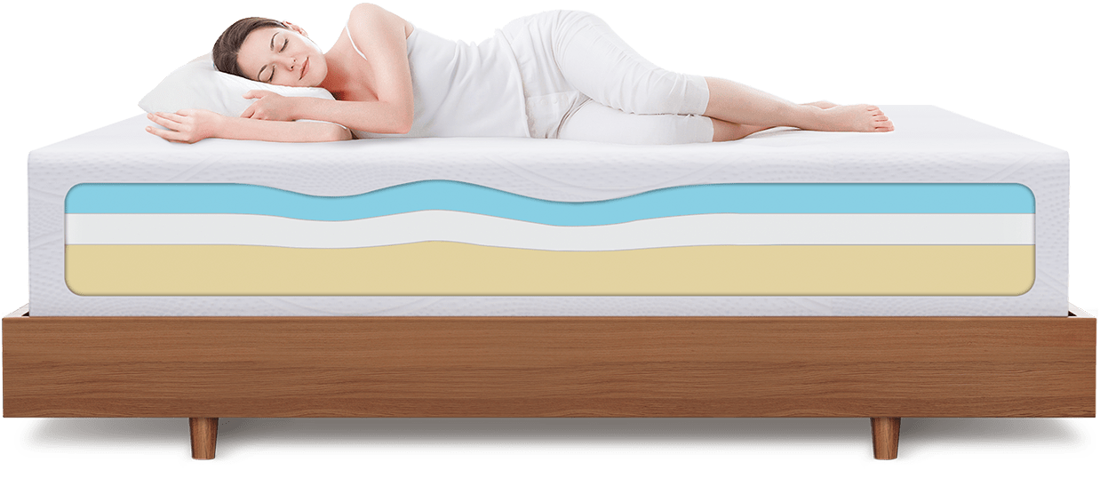 Sunrising Bedding 8 inch EcoFirendly Gel Memory Foam Mattress Sleep
