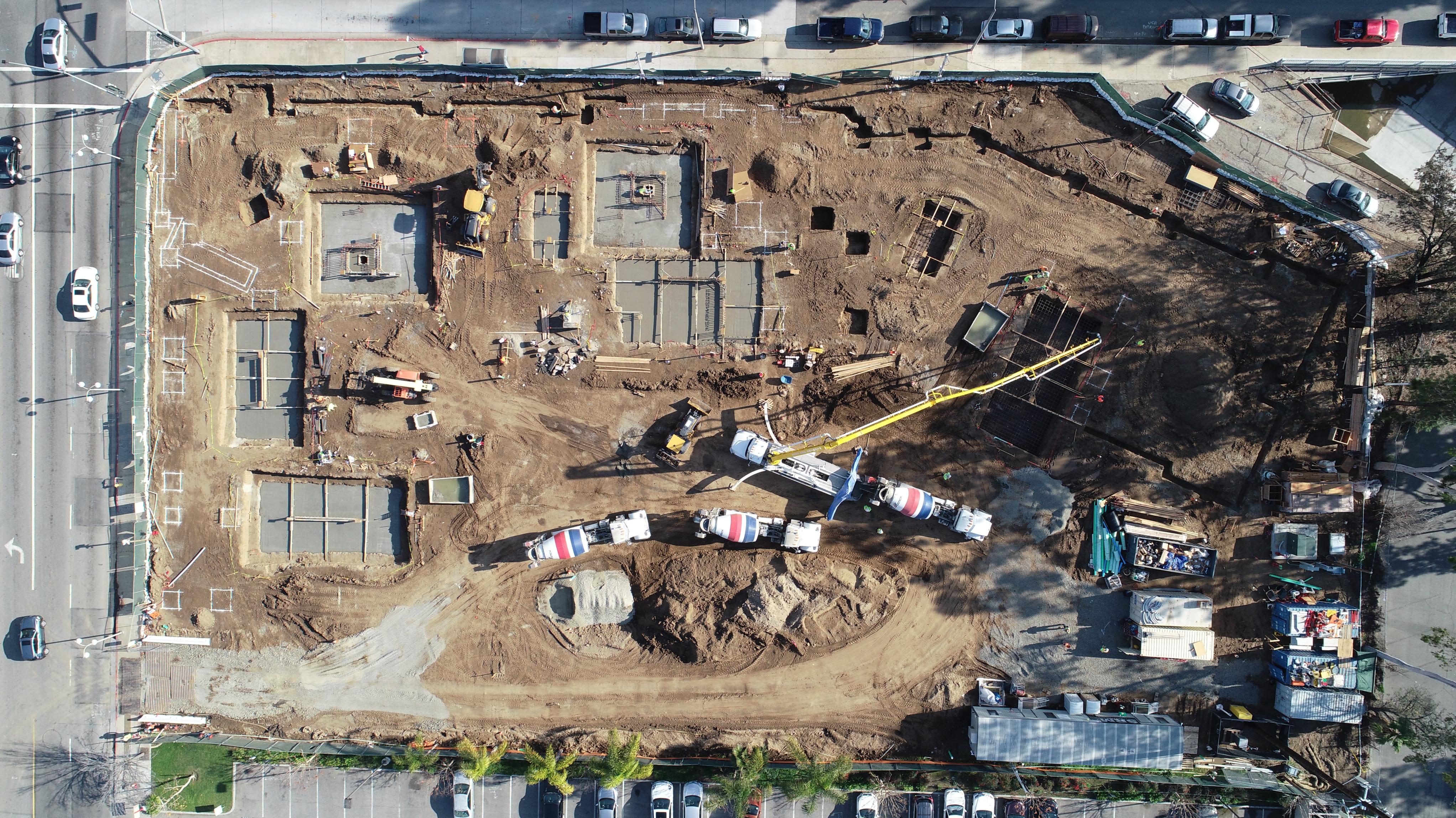 Construction Underway at Merrill Gardens at West Covina SRM Development