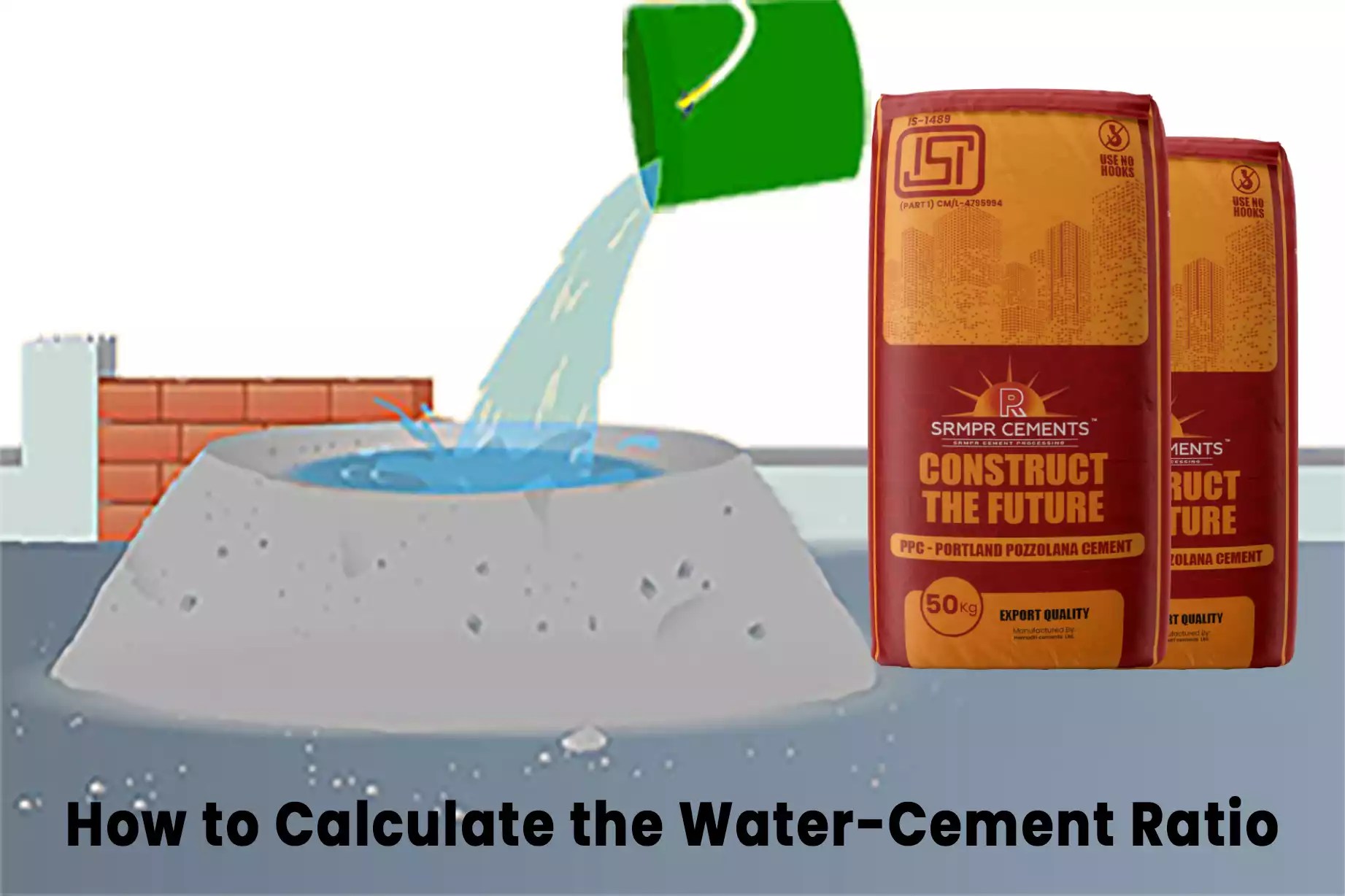 How to Calculate the WaterCement Ratio SRMPR Cements