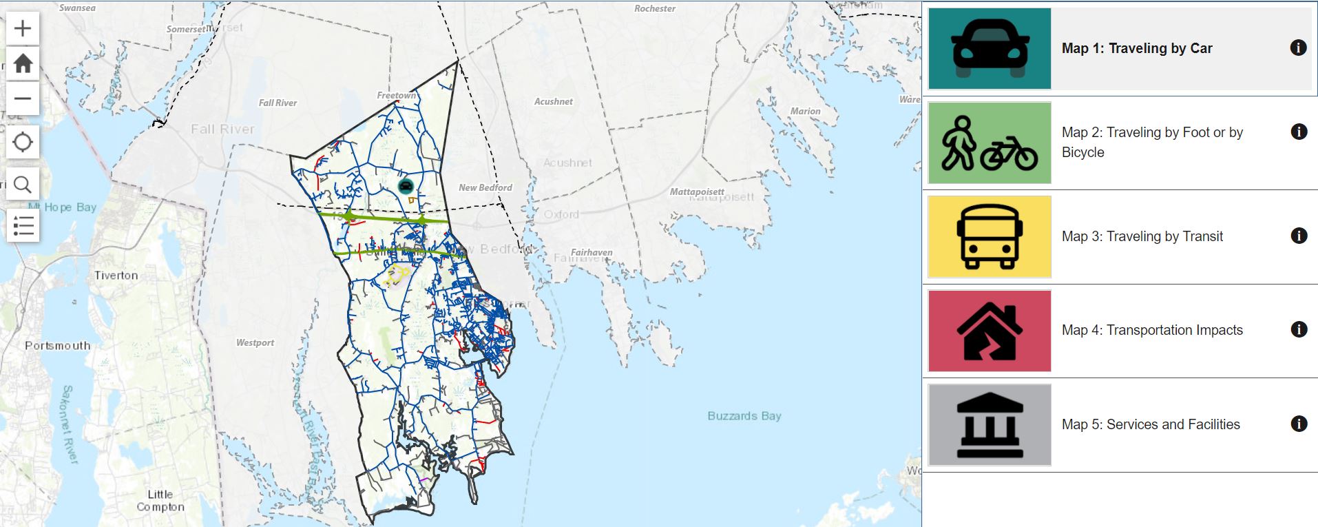 Dartmouth Transportation & Services and Facilities SRPEDD