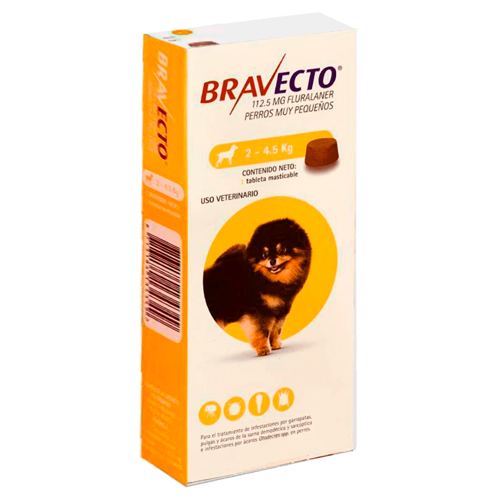 Bravecto 2kg 4.5kg SrPet.