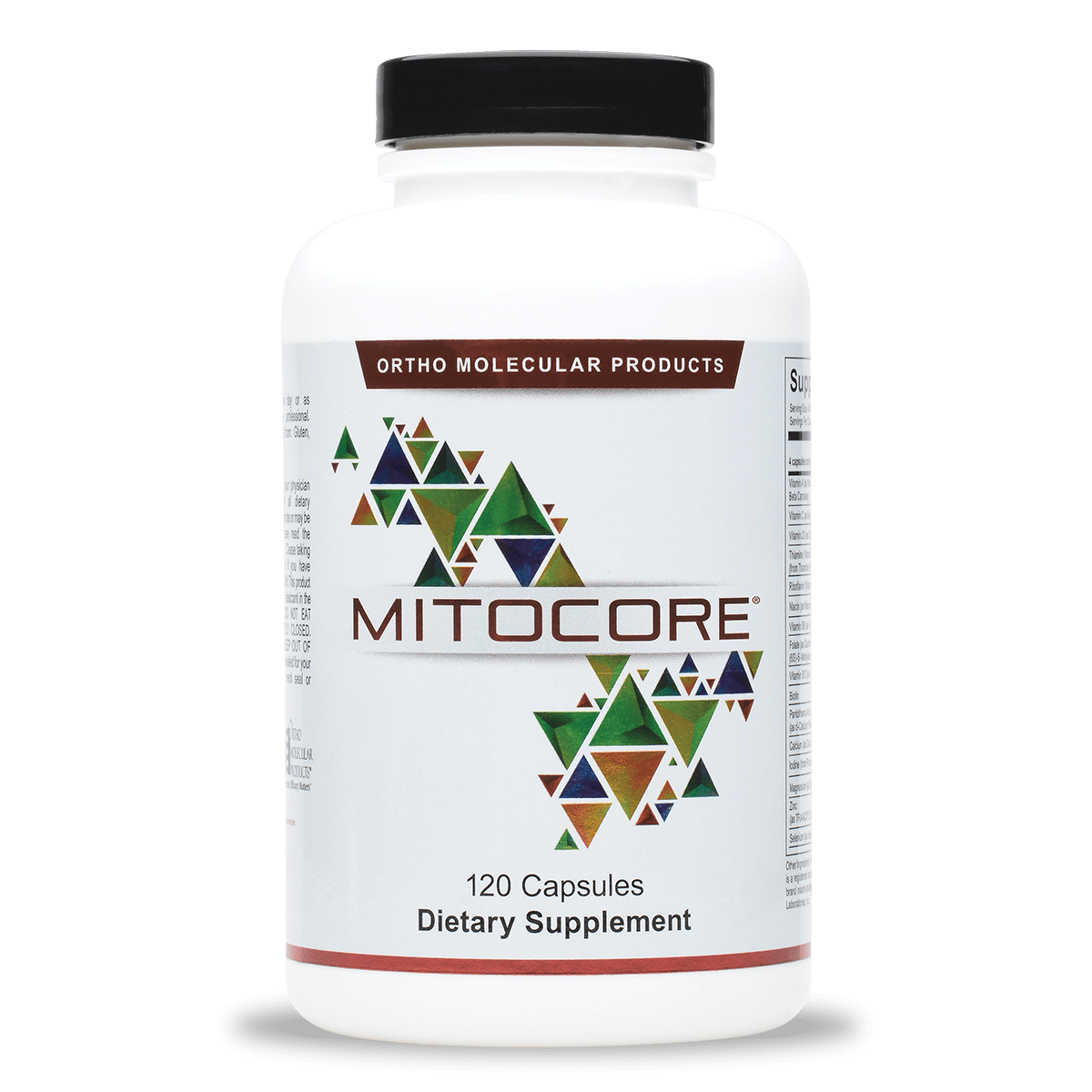 Mitocore by Ortho Molecular 120 Capsules SRQ Care Pharmacy