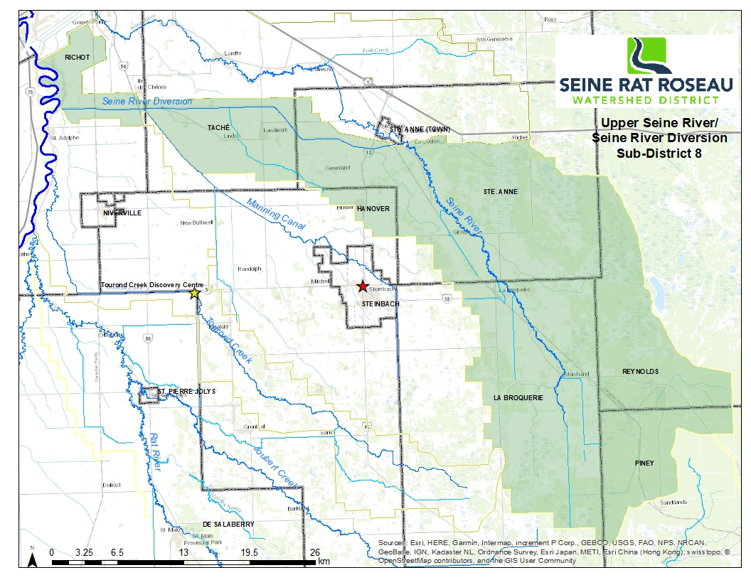 Maps Seine Rat Roseau Watershed District