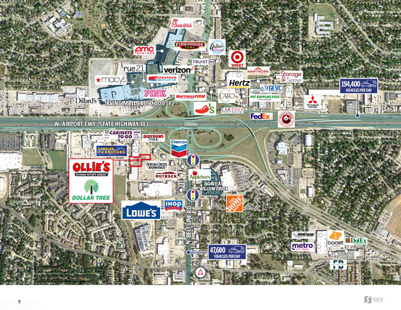 Irving, TX Ollie's & Dollar Tree Retail investment sale in Irving